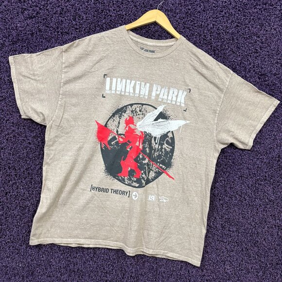 Linkin Park The Hybrid Theory Album NuMetal Band T-Shirt XXL - Picture 3 of 4